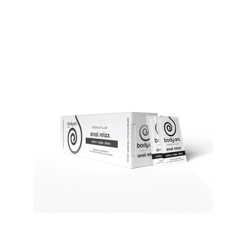 Lubricante Anal Relax Agua 1000 Monodosis 4 Ml