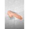 Realistinen siemennesteen ruiskuttava Roby-penis 23 cm