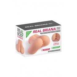 Vibrerende Masturbator Vagina & Anus Briana