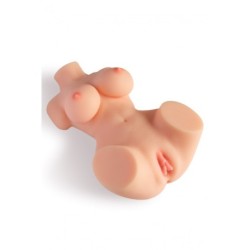 Torso Masturbator Vibrator Vagina Och Anal Emily