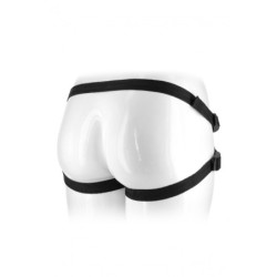 Postroj s realistickým dildem Jayson 21 cm