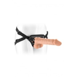 Pas z realističnim dildom Jayson 21 cm