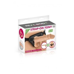 Imbracatura con Dildo Realistico Tony 18 Cm