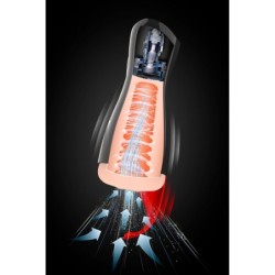 Realistični masturbator za sesanje vagine 2