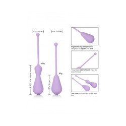 Bolas Chinas Kegel Set X 2 Silicona Lila