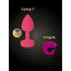 G-plugg Storlek S Neon Rose