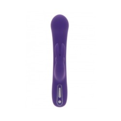 Vibrador Triple Plaer Usb Silicona