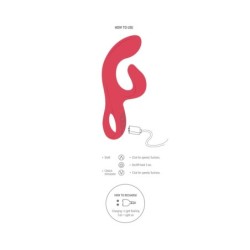Xocoon Vibrator Endless Orgasm Usb Fuchsia