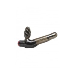 Vibrator Strap-On Damengeschirr 14 Cm Grau