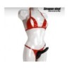 Crveni Vinilni Set Strap-On