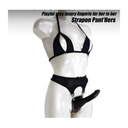 Ensemble Panthers Strap-On Noir