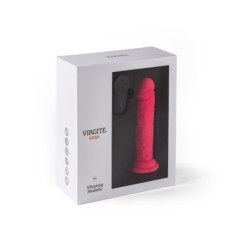 Realistický vibrátor R11" Růžový 14,4 cm s dálkovým ovládáním"