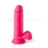 Realistický vibrátor R12" Ružový 14,4 cm s diaľkovým ovládaním