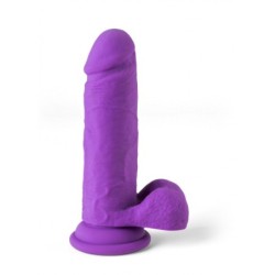 Vibrator Realistic R12" Violet 14,4Cm Cu Telecomandă
