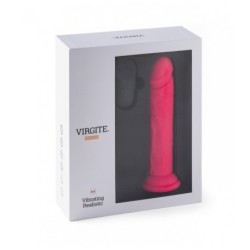 Realistični vibrator R15" Roza 16,5 cm z daljinskim upravljalnikom