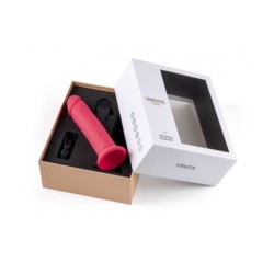 Realistični vibrator R15" Roza 16,5 cm z daljinskim upravljalnikom