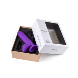 Vibratore Realistico R16" Viola 16 Cm C/ Controllo Remoto"