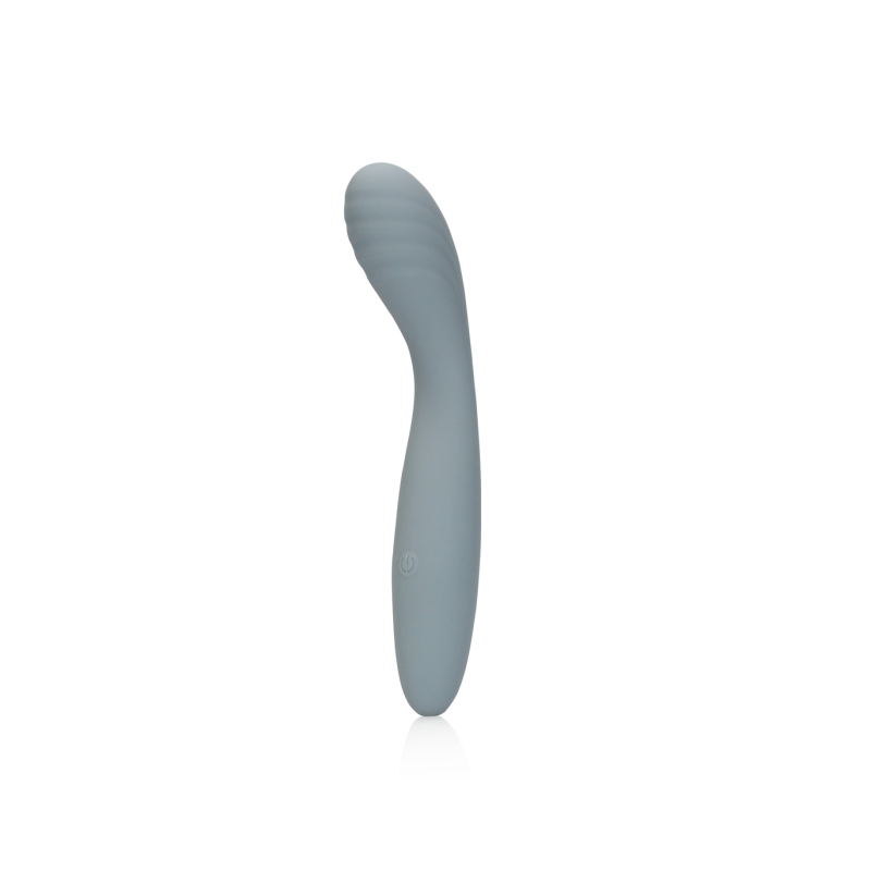 Īpaši mīksts G-punkta vibrators Usb pelēks