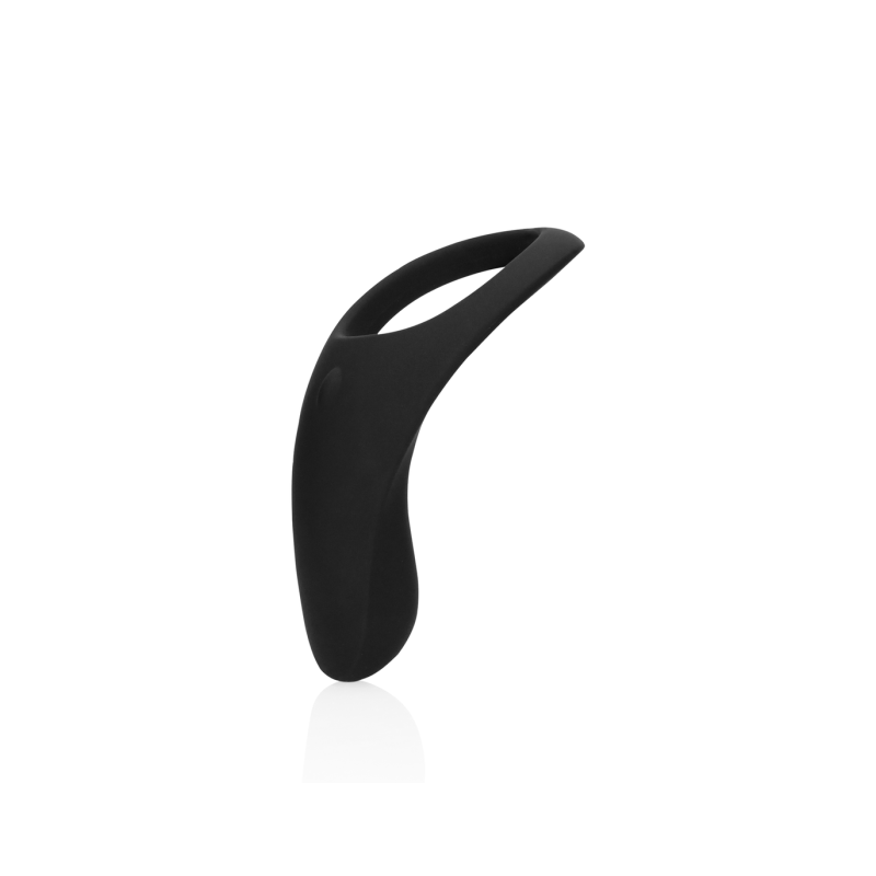 Anneau Vibrant Pénis Arrondi Usb Noir