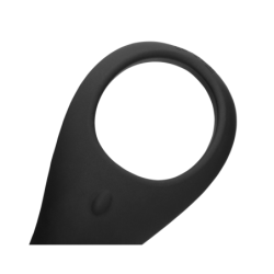 Vibrirajući Prsten za Penis zaobljenog oblika Usb Crni