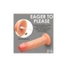 Pénis Vibrador Real Skin Flesh Usb 20'32 Cm