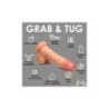 Dildo Realístic C/ Testicles Real Skin Flesh 20'32 Cm
