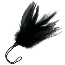 Stimulerende Veer Zwart 17 Cm