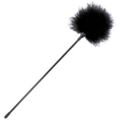 Pluma Estimuladora Negro 42 Cm