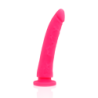 Žaislų Arnes + Dildo Rožinis Medicininis Silikonas 17 Cm -O- 3 Cm