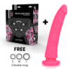 Toys Arnes + Rosa Silikon Dildo Medizinisch 23 Cm -O- 4.5 Cm