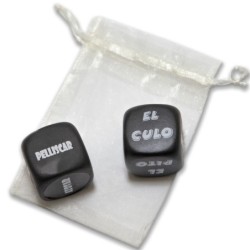 Bolsa De Juego Con Dado Sado + Dado Partes Del Cuerpo