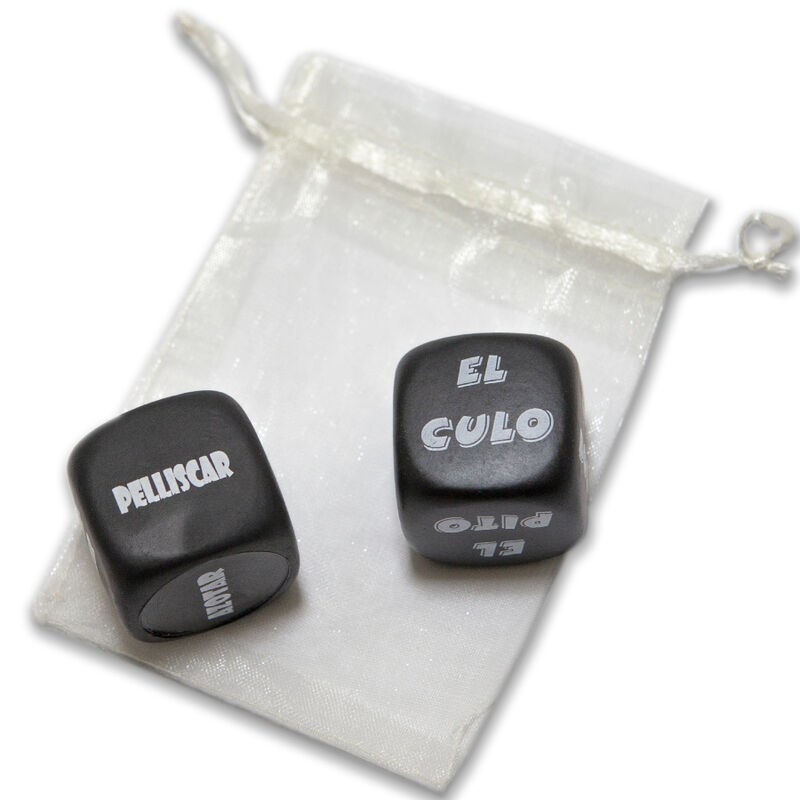 Saco de Jogo Com Dado Sado + Dado Partes do Corpo