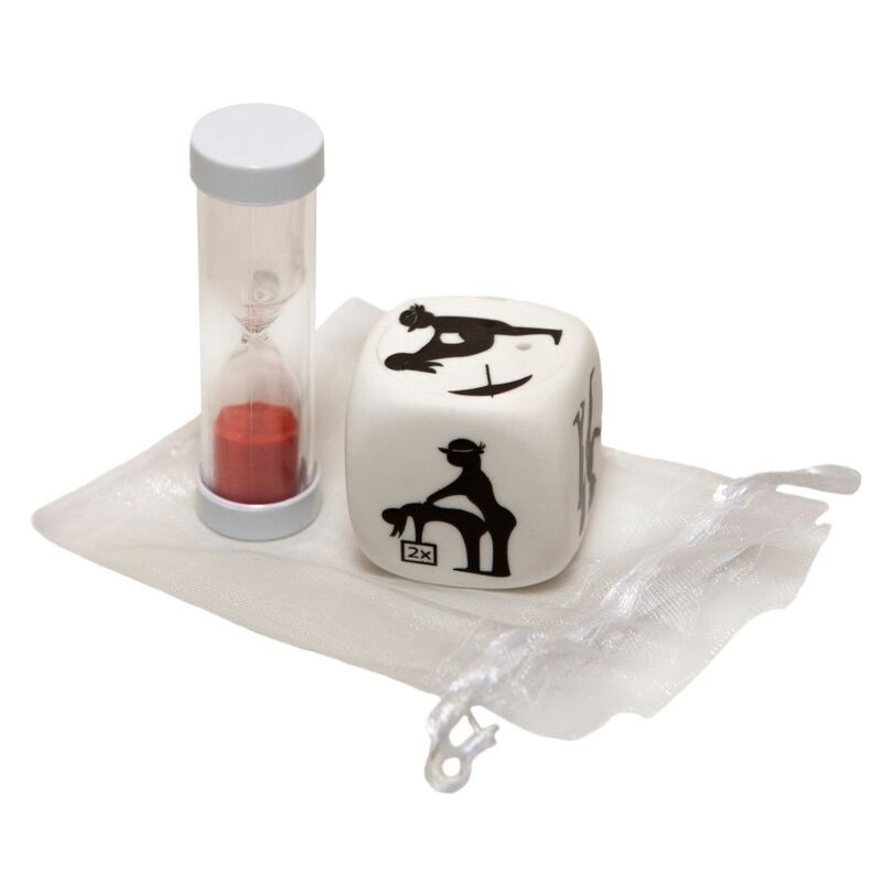 Pozų Kauliukas Su Smėlio Laikrodžiu