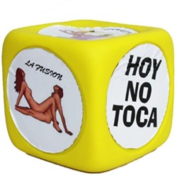 Kamasutra Dobbelsteen Super Groot Geel met Posities