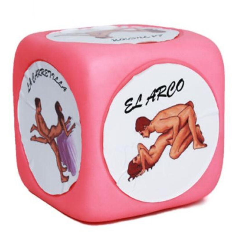 Kamasutra-noppa Super Koko Vaaleanpunainen Asennot