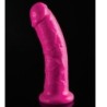 Dildo s priseskom 20,32 cm roza