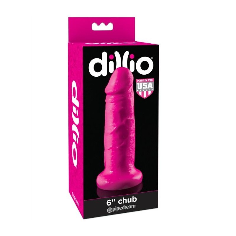Dildo imukupilla Chub 15,2 cm Pinkki