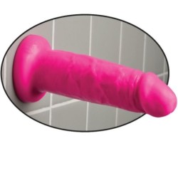 Dildo Com Ventosa Chub 15.2 Cm Rosa