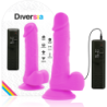 Dildo Flexível Com Vibração Lilás 20.5 Cm -O- 4.2 Cm