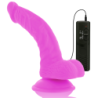 Dildo Flexibil Cu Vibrație Lila 21.5 Cm -O- 4.5 Cm