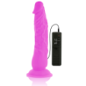 Dildo Flessibile Con Vibrazione Lilla 21 Cm -O- 4.9 Cm