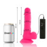 Gode Flexible Avec Vibration Rose 20.5 Cm -O- 4.2 Cm
