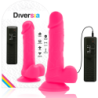 Dildo Flexible Con Vibracion Rosa 20.5 Cm -O- 4.2 Cm