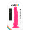 Flexibilní Dildo s Vibrací Růžové 21 Cm -O- 4.9 Cm