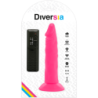 Flexibilní Dildo s Vibrací Růžové 23 Cm -O- 4.3 Cm