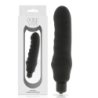 Genius Vibrator Silikone Sort
