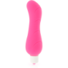Vibrador de Silicone Rosa Ponto G