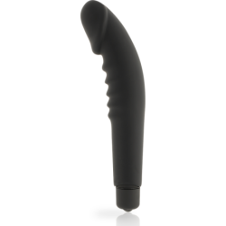 Vibrator Realistic Pleasure din Silicon Negru