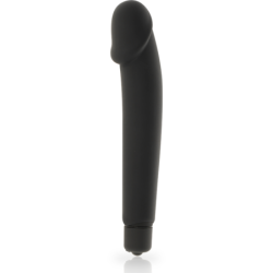 Realistisk Vibrator Silikone Sort