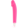 Realistisk Vibrator Rosa Silikon